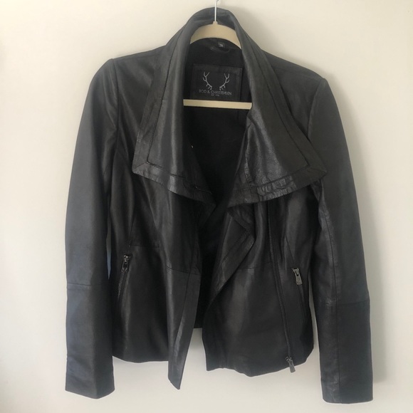 BOD & CHRISTENSEN Leather Jacket - Picture 2 of 6